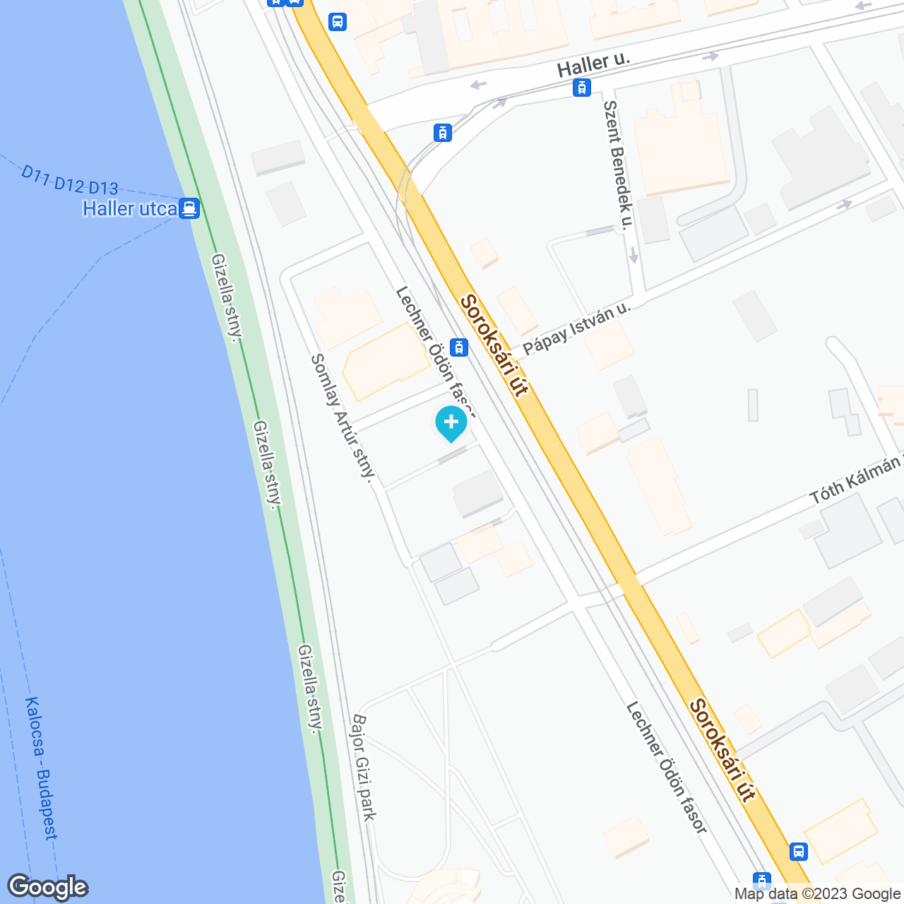 A gyógyszertár címe