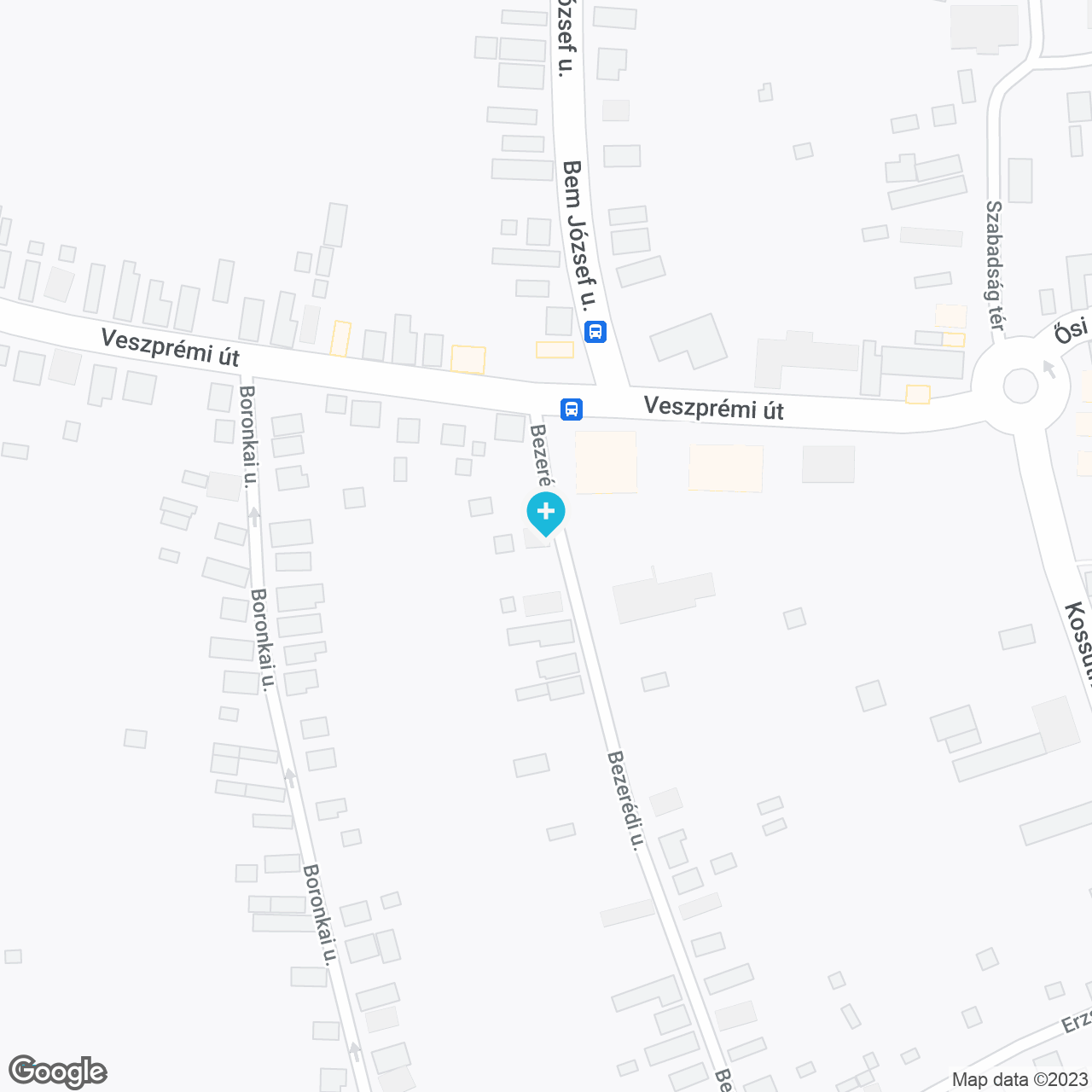A gyógyszertár címe