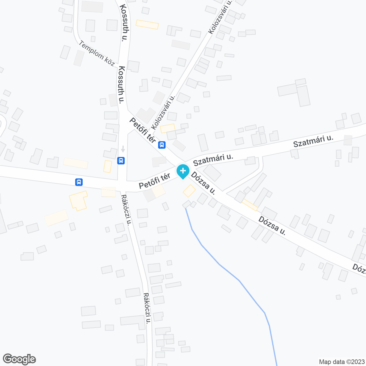A gyógyszertár címe