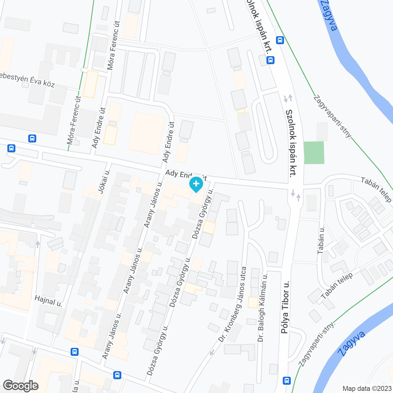 A gyógyszertár címe