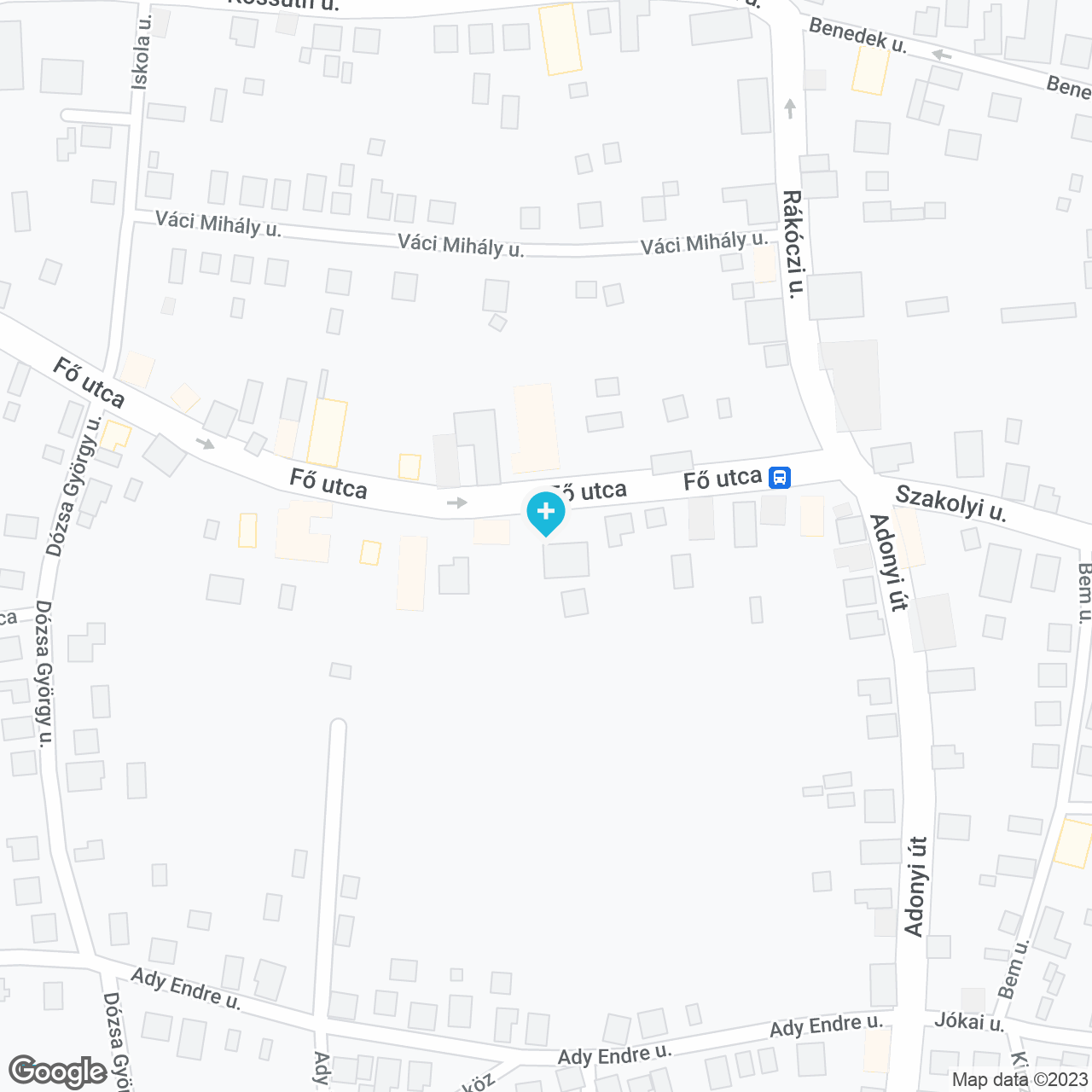 A gyógyszertár címe