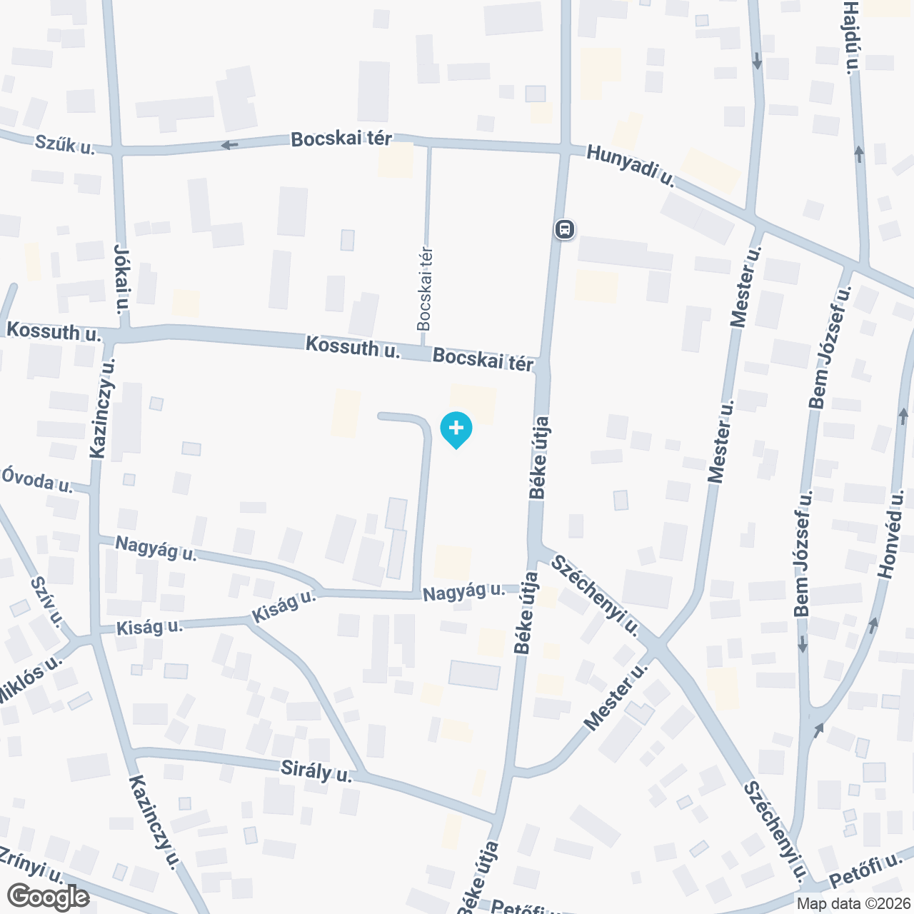 A gyógyszertár címe