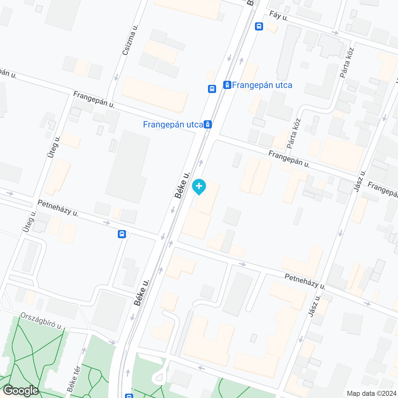A gyógyszertár címe