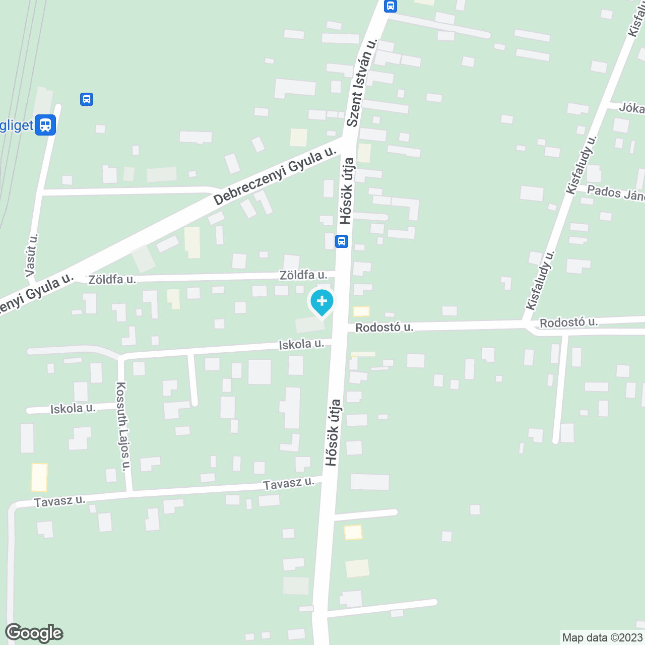 A gyógyszertár címe
