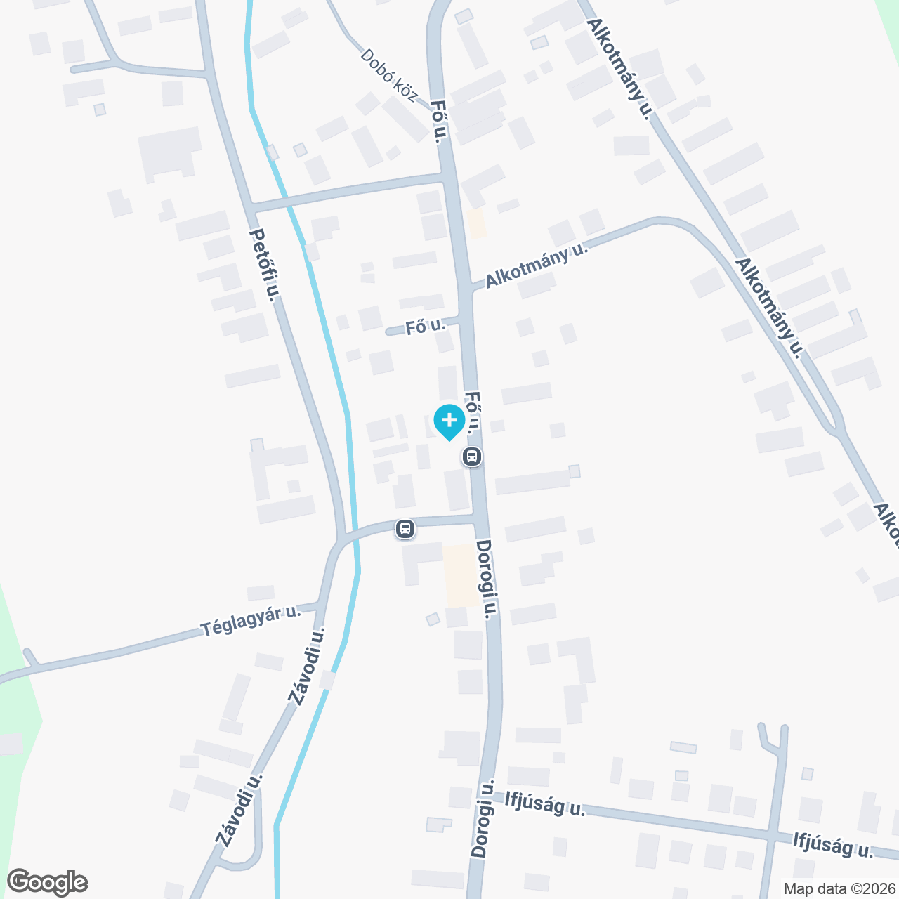 A gyógyszertár címe