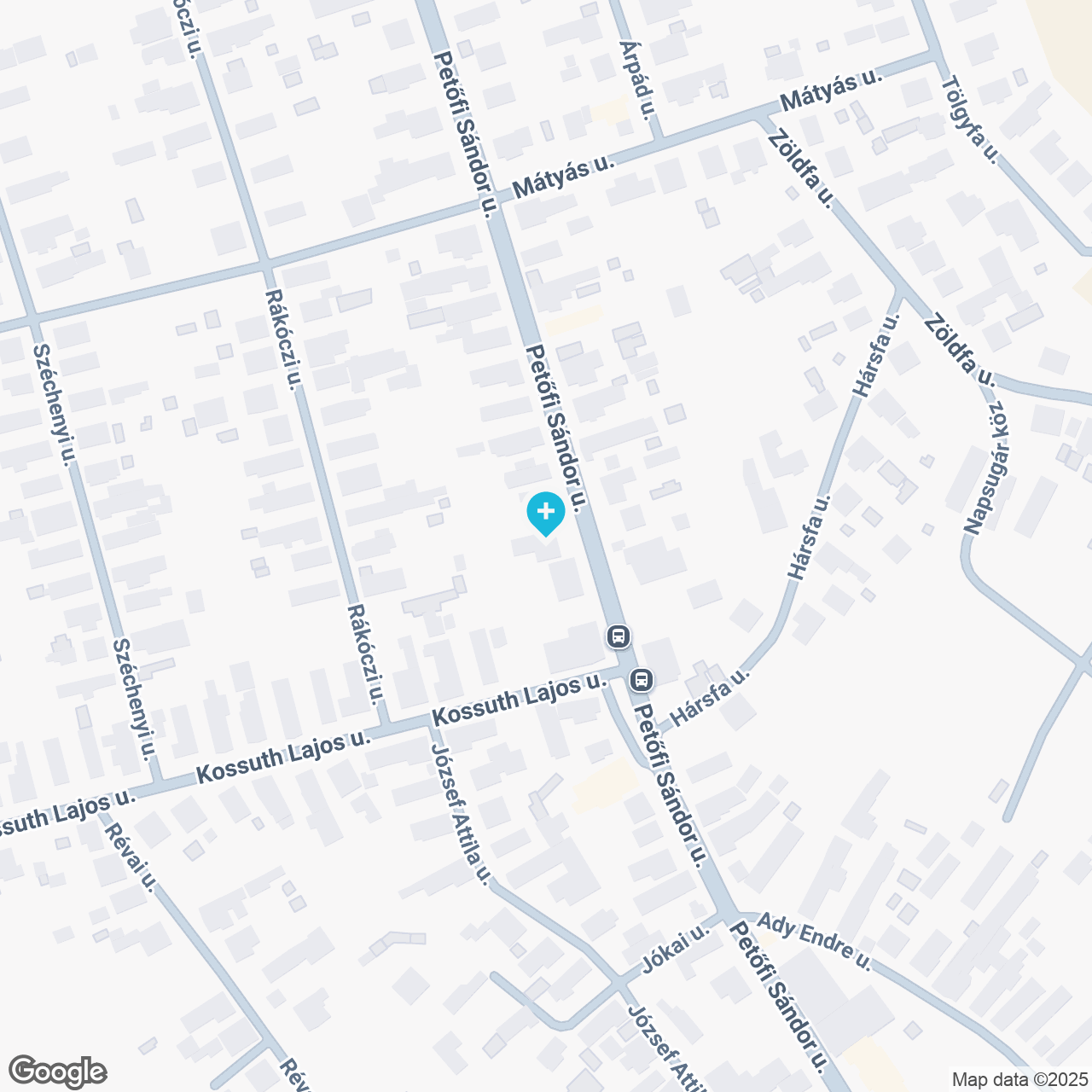 A gyógyszertár címe