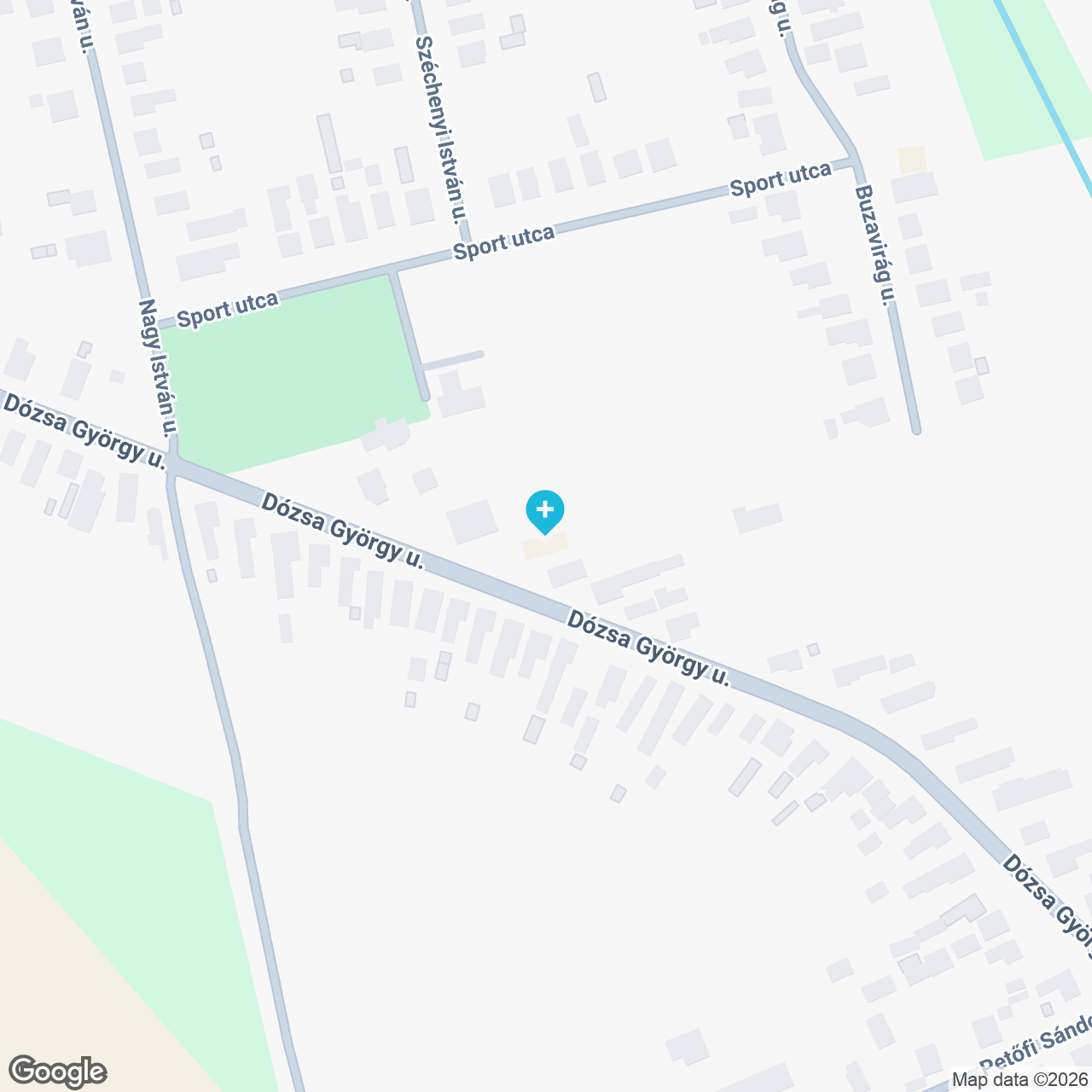 A gyógyszertár címe