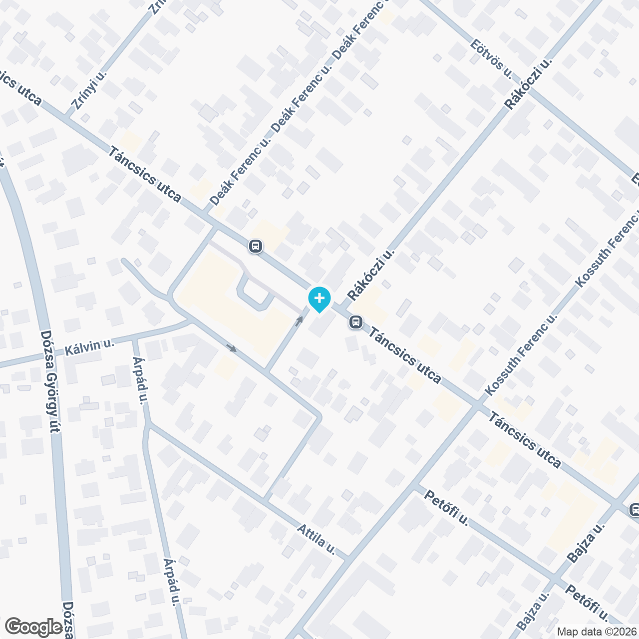 A gyógyszertár címe