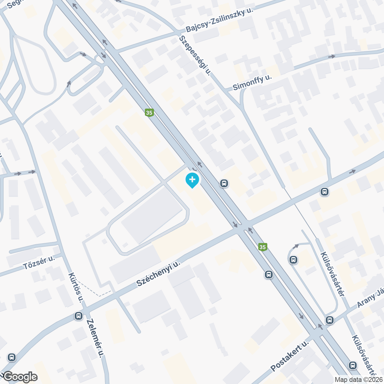 A gyógyszertár címe