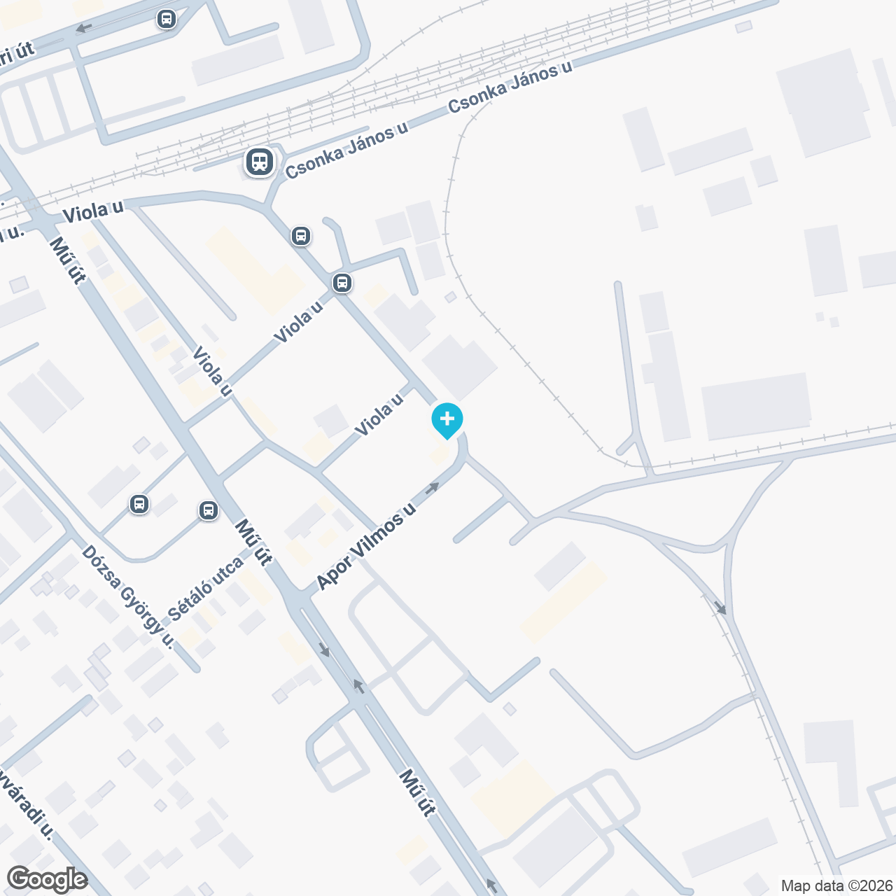 A gyógyszertár címe