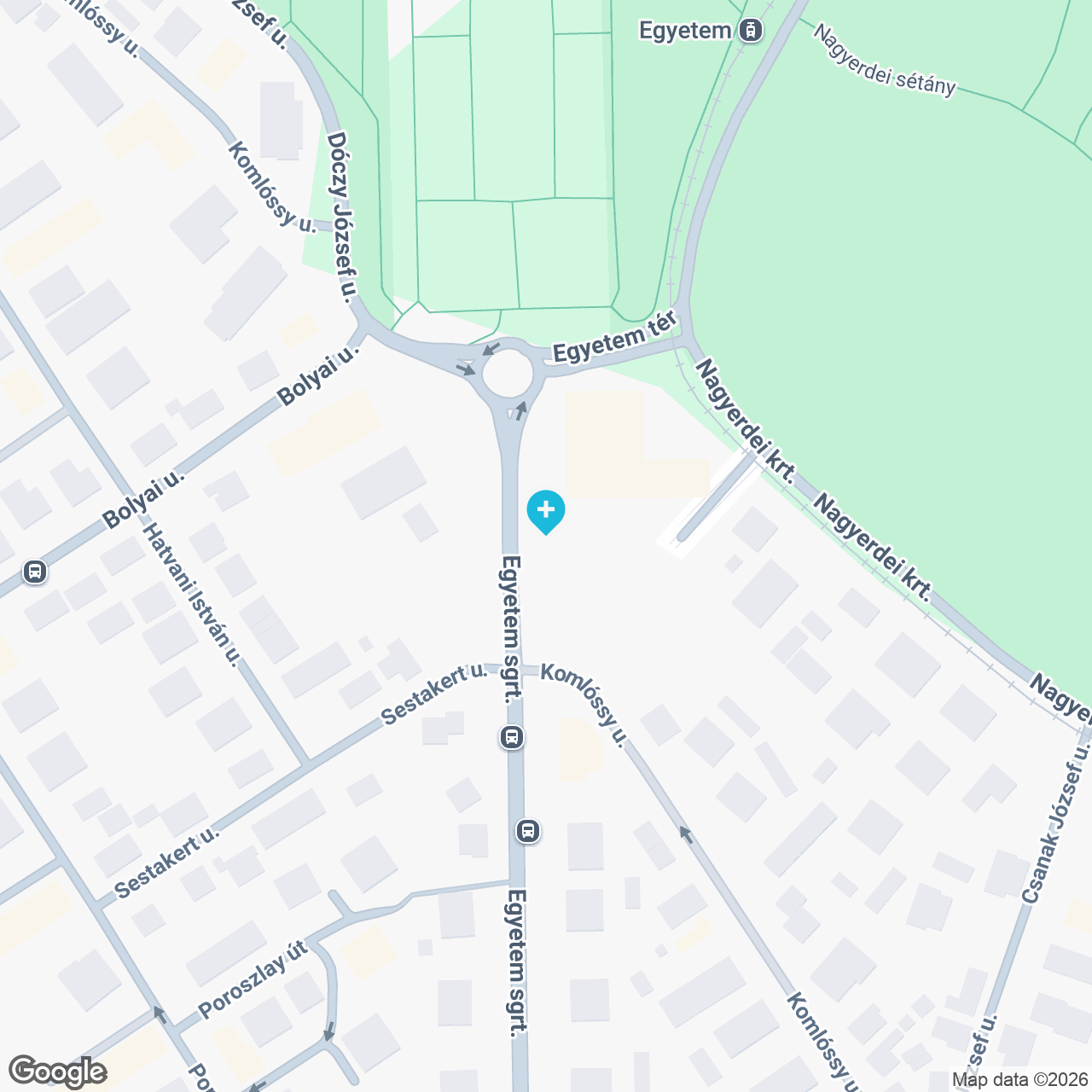 A gyógyszertár címe