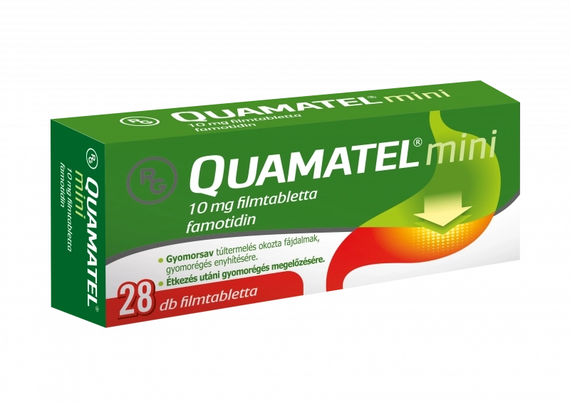 Quamatel® Mini 10 mg filmtabletta, 28 db