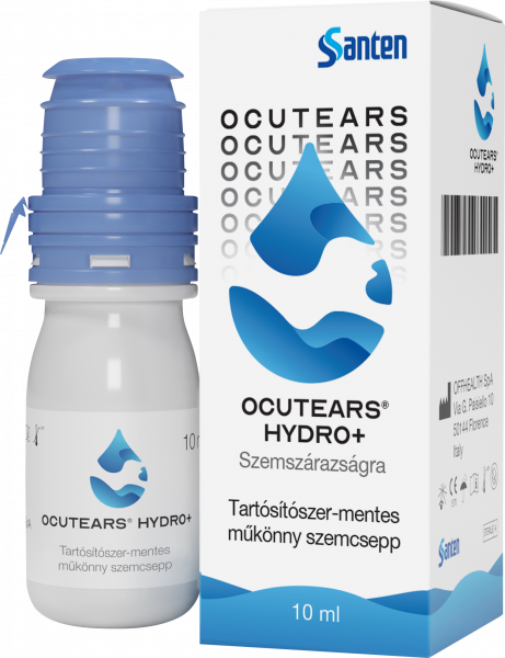 Ocutears Hydro+ 0,2% műkönny szemcsepp, 10ml