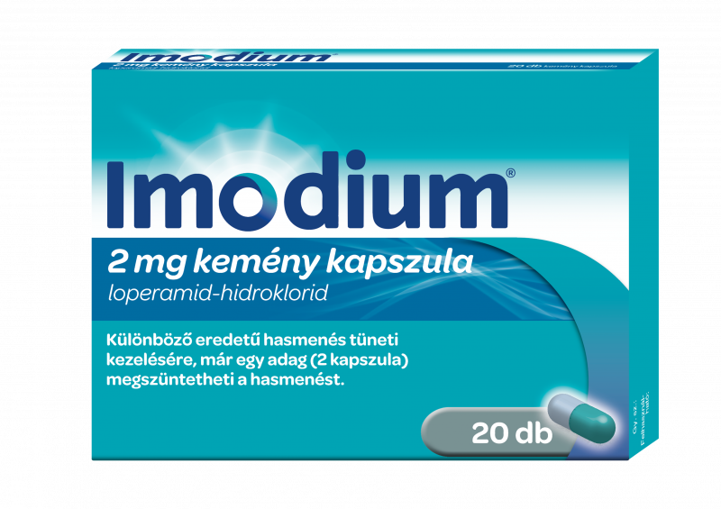 ArchívImodium 2 mg kemény kapszula 20db