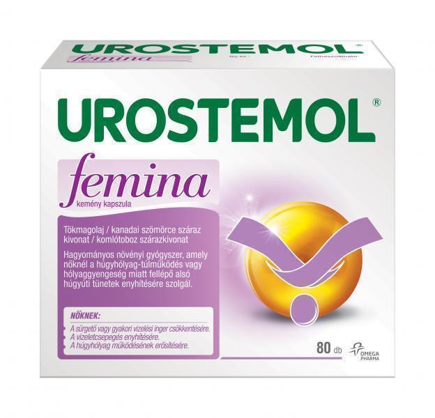 Urostemol Femina kemény kapszula 80 db