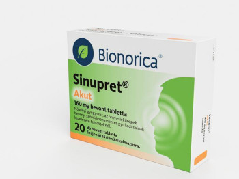 Sinupret Akut 160 mg bevont tabletta