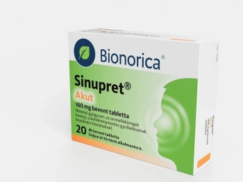Sinupret Akut 160 mg bevont tabletta
