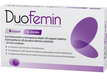 DuoFemin Étrend-kiegészítő tabletta vitaminokkal, ásványi anyagokkal és gyógynövényekkel 56x (28-28 tabletta)