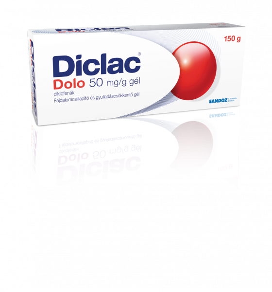 Diclac Dolo 50 mg/g gél 150g 