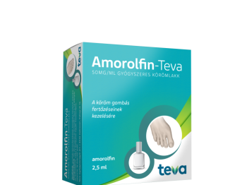 Amorolfin-Teva 50mg/ml gyógyszeres körömlakk 2,5 ml
