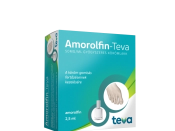 Amorolfin-Teva 50mg/ml gygyszeres krmlakk 2,5 ml