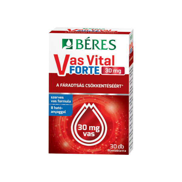 Béres Vas Vital Forte 30 mg filmtabletta