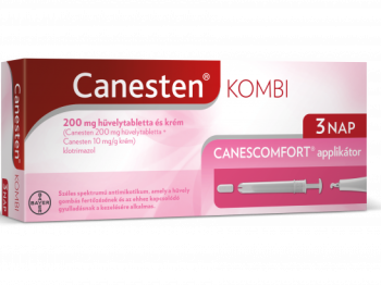 Canesten Kombi 200 mg hüvelytabletta és krém