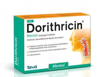 DORITHRICIN MENTOL SZOPOGATÓ TABLETTA 40X