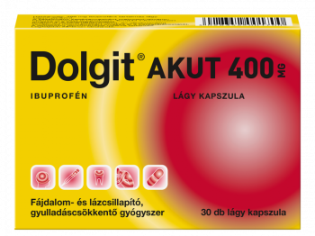 Dolgit AKUT 400 mg lágy kapszula 30x