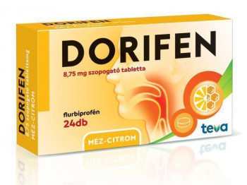 Dorifen 8,75 mg szopogató tabletta 24 db