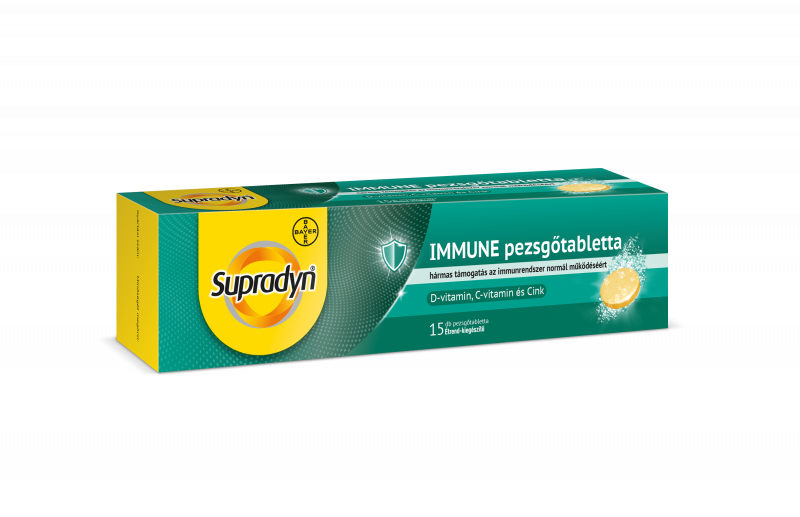 Supradyn Immune pezsgőtabletta, 15 db