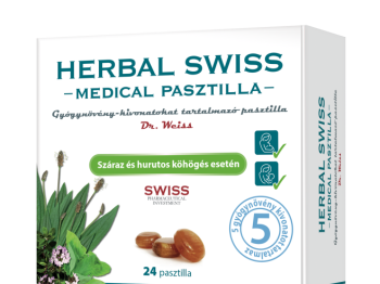 Herbal Swiss Medical pasztilla 24x