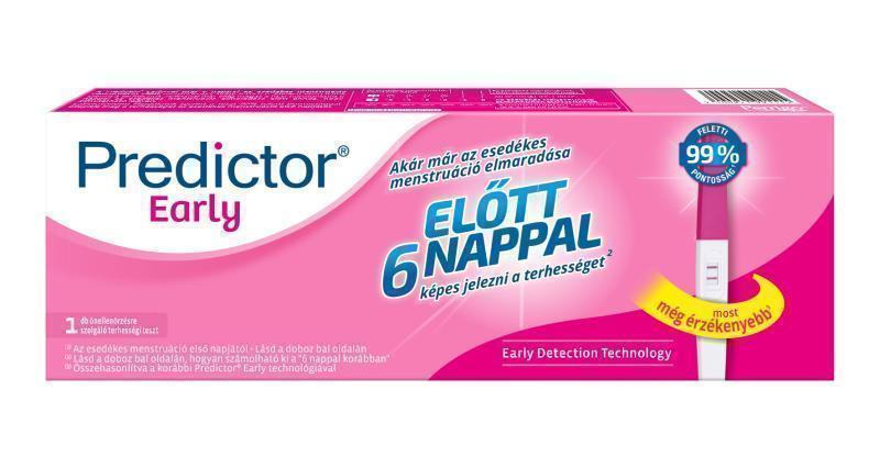 Predictor Early terhességi teszt 1 db
