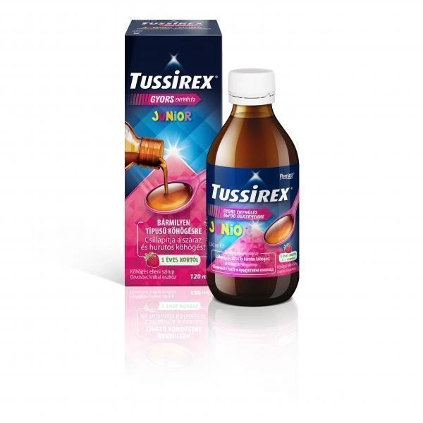 Tussirex Junior khgs elleni szirup 120 ml