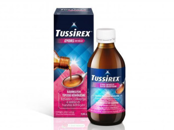 Tussirex köhögés elleni szirup felnőtteknek 120 ml