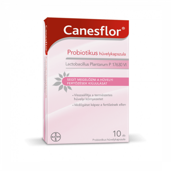 Canesflor probiotikus hüvelykapszula, 10 db