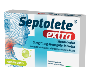 Septolete extra citrom-bodza 3 mg/1 mg szopogató tabletta 16x