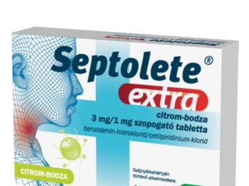 Septolete extra citrom-bodza 3 mg/1 mg szopogat tabletta 16x