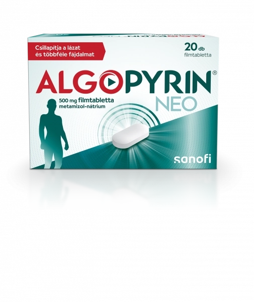 Algopyrin Neo 500 mg filmtabletta, 20x