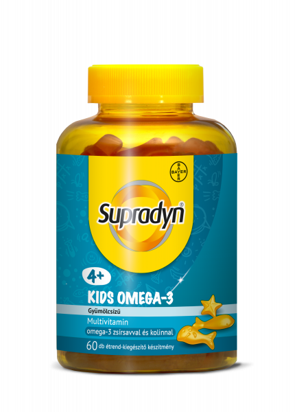 Supradyn Kids Omega-3 multivitamin, 60 db