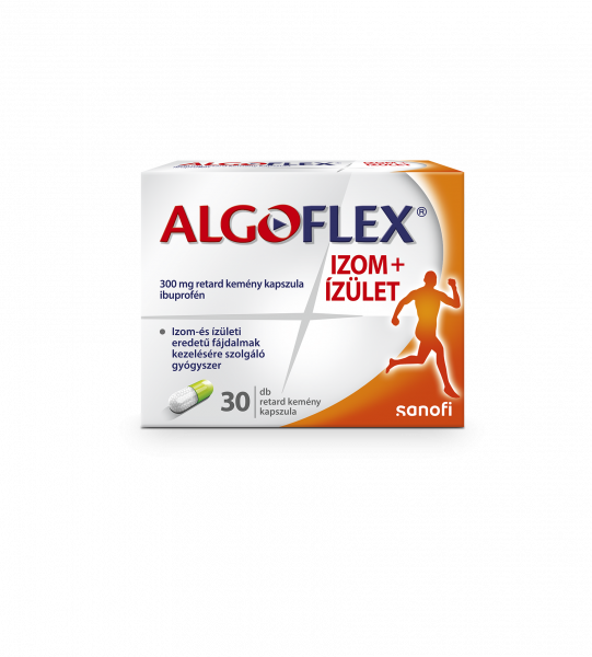 Algoflex Izom + Ízület 300 mg retard kemény kapszula, 30x