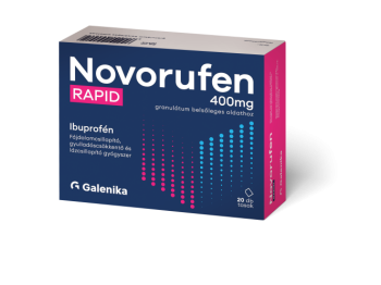 NOVORUFEN RAPID 400 mg Ibuprofen granulátum