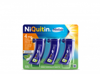 NiQuitin Minitab 4 mg préselt szopogató tabletta 60 db