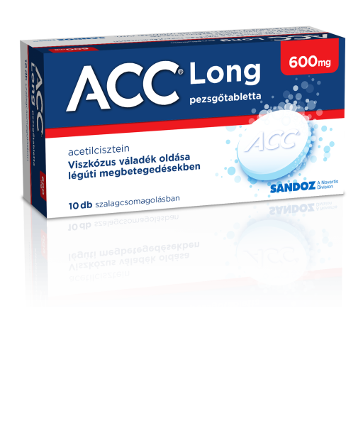 ACC LONG 600 mg pezsgőtabletta 10x