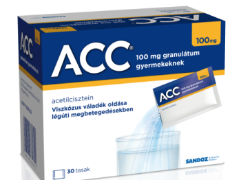 ACC 100 mg granulátum gyermekeknek 30x