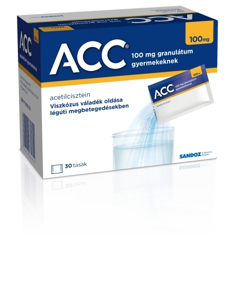 ACC 100 mg granultum gyermekeknek 30x