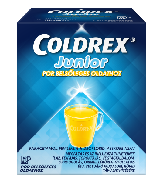 Coldrex Junior por belsőleges oldathoz 10 db