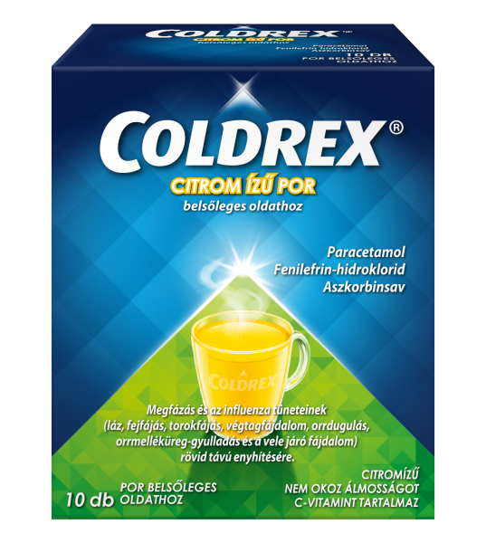 Coldrex forró italpor citrom 10 db