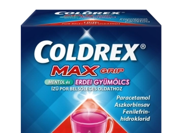 Coldrex MaxGrip mentol s erdei gymlcs z por belsleges oldathoz 10 db