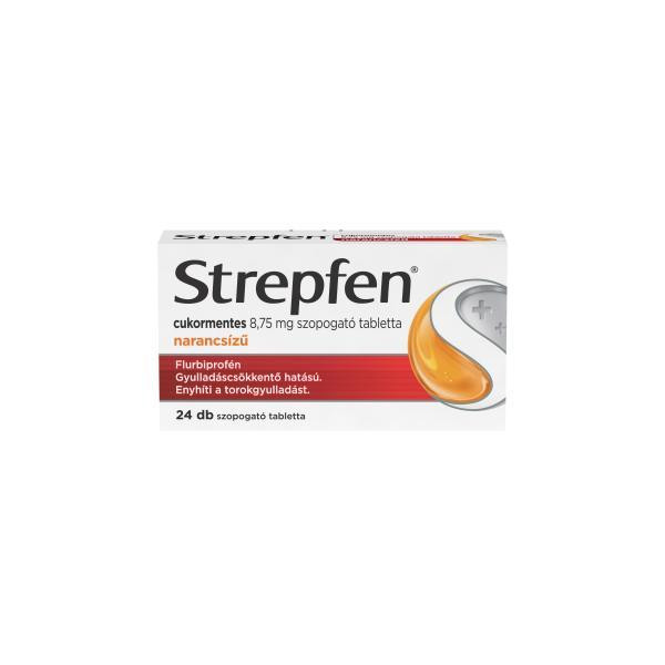 Strepfen cukormentes 8,75 mg szopogató tabletta 24db